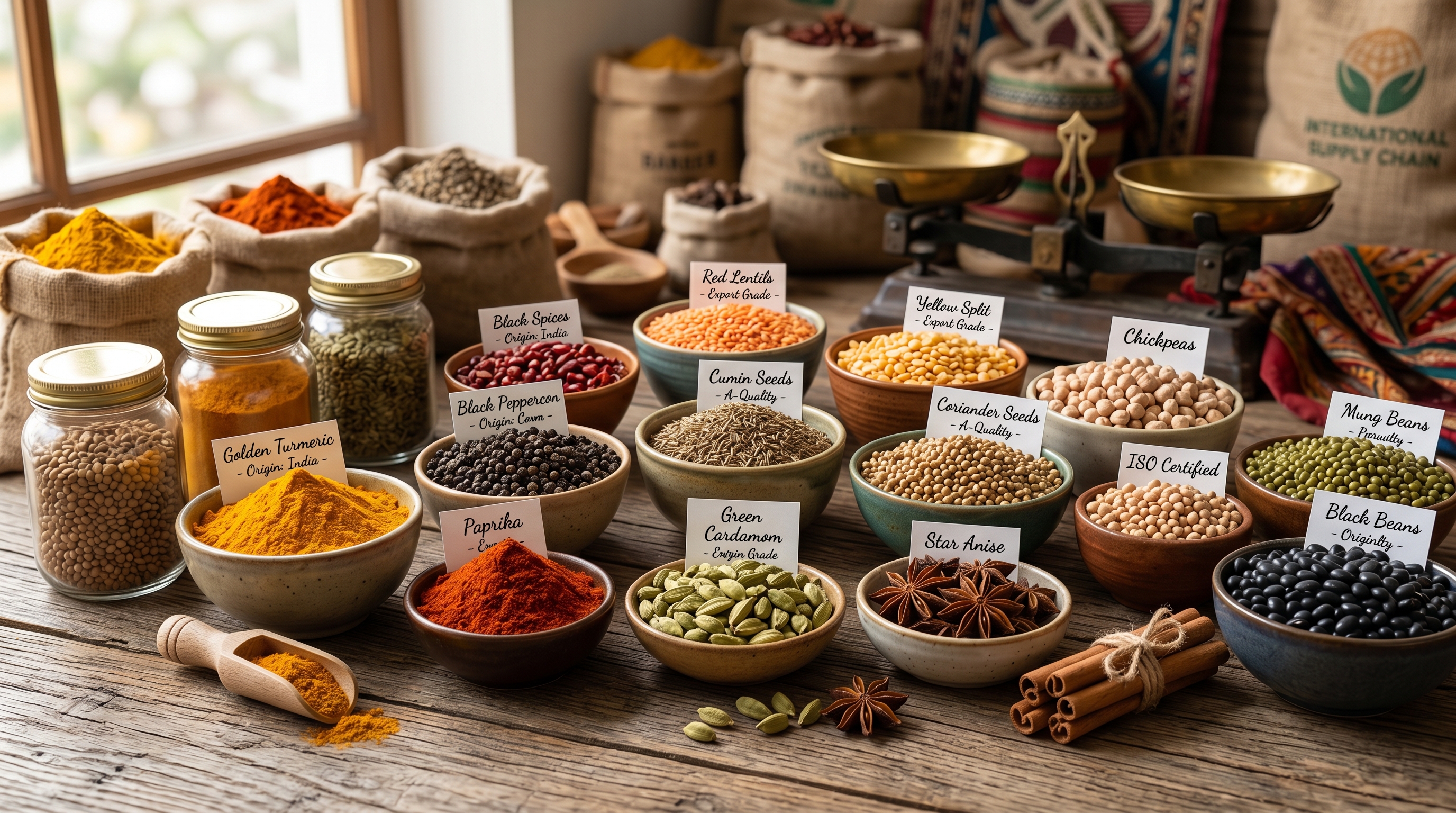 Spices and Pulses